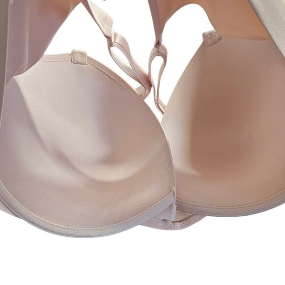 Victoria's Secret Push Up Bra, Pale Pink, Plus Size, Large Cup, Size 42DDD - Picture 4 of 5